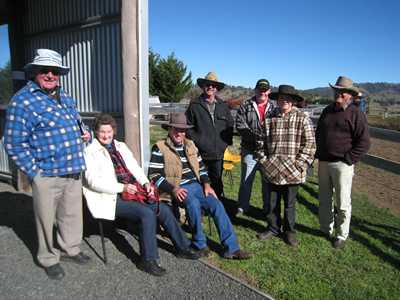 Gain, Enad, Bill & Bob Cartmill. David,Hayden & Leith Towns